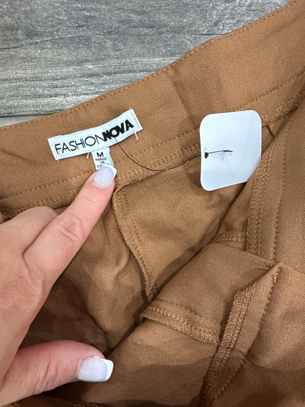 Elle pant set Taupe - Picture 6 of 11